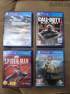 PS4 Game cds