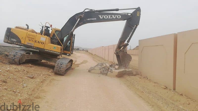 excavator Volvo 240 1