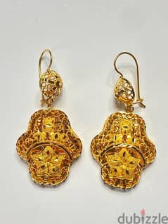 12.5 gram 21kt Gold Earrings 0
