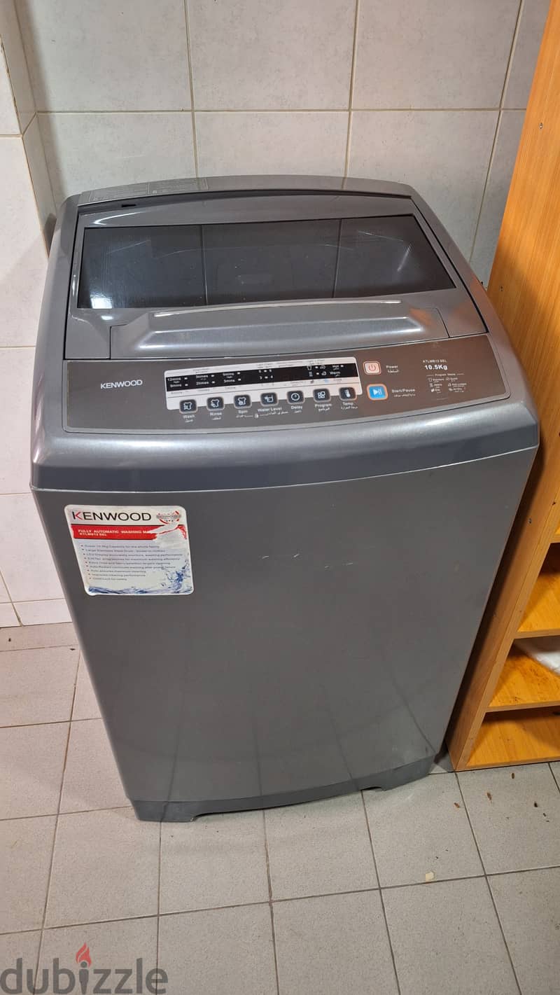 Kenwood Fully Automatic Washing Machine10.5 Kg in Excellent Condition 2