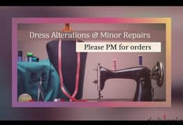 Ladies Dress Alteration/With Pick and delivery