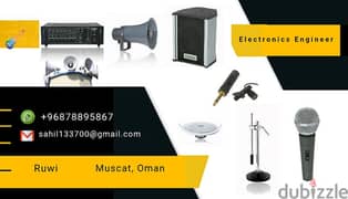 Rent of Sound systems for events and party
