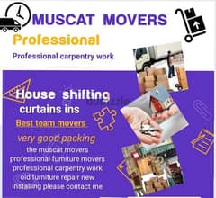 l Muscat house Mover and Packers tarspot  and carpenters sarves. . 0