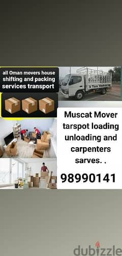 k Muscat house Mover and Packers tarspot  and carpenters sarves. .