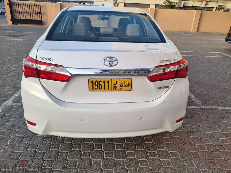 Toyota Corolla 2014 Oman 1.6cc 2