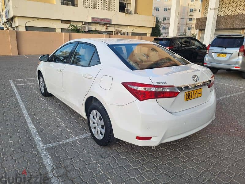 Toyota Corolla 2014 Oman 1.6cc 1