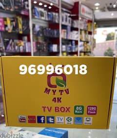 my TV 4k android TV box 1 year subscription All countries TV channels