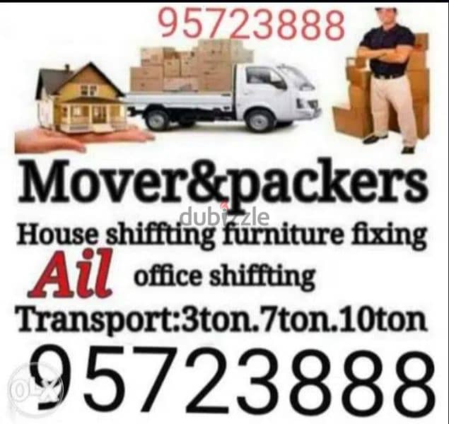 Muscat Mover carpenter house  shiffting  TV curtains furniture fixing 0