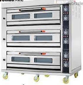 افران طبقات غاز وكهرباء Gas and electric deck ovens