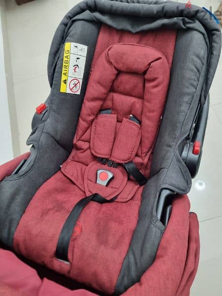 juniors Branded  stroller   with  car seat  for Sale 4