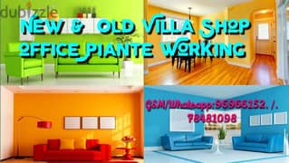 New &Old villa Shop office Piante work