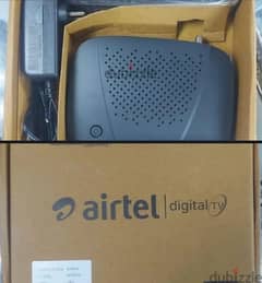 Airtel Full Hd Digital Recvier with subscription six months available