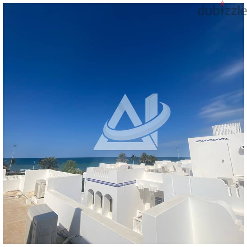 ADV920** beachfront Beachfront 6BHK  Villa For Rent in Shatti qurum 2