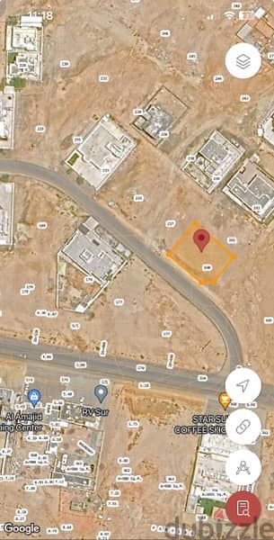 للبيع أرض سكنية في العيجة شياع3 (خرابة) بمدينة صور. 1