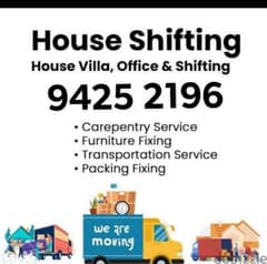 Best price, good house shifting office villa store Shifting