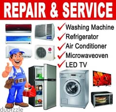 AC FRIDGE WASHING MACHINE FIXING AND INSTAL & 0