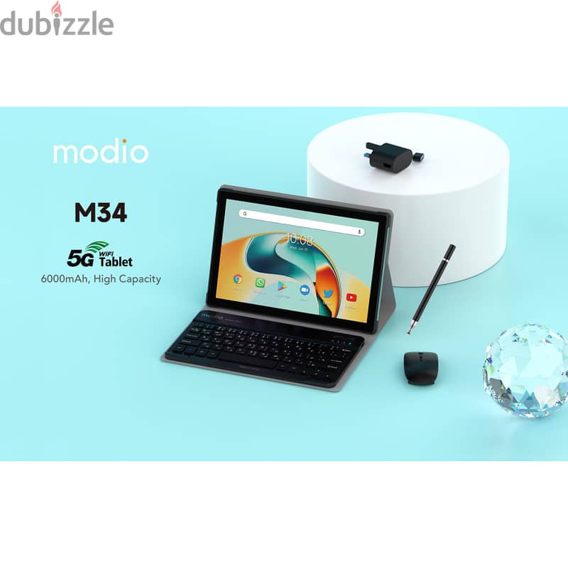 Modio M34 ,5G Tablet 8gb Ram, 256gb Rom 1