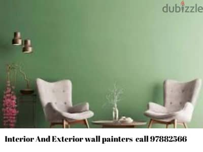 interior exterior wall painters handyman available