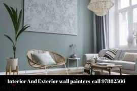 interior and exterior wall painters quality work service
