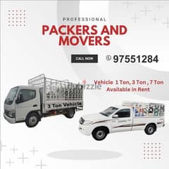 pick-up and truck available for moving work 0