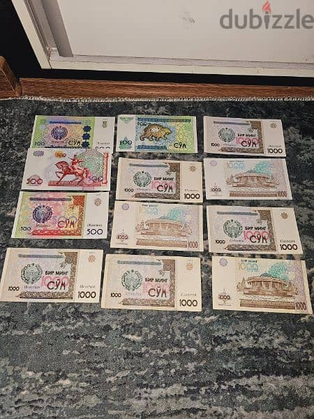 old currency collction أوراق العملة الأجنبية 16