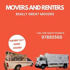 professional moving team available and truck available