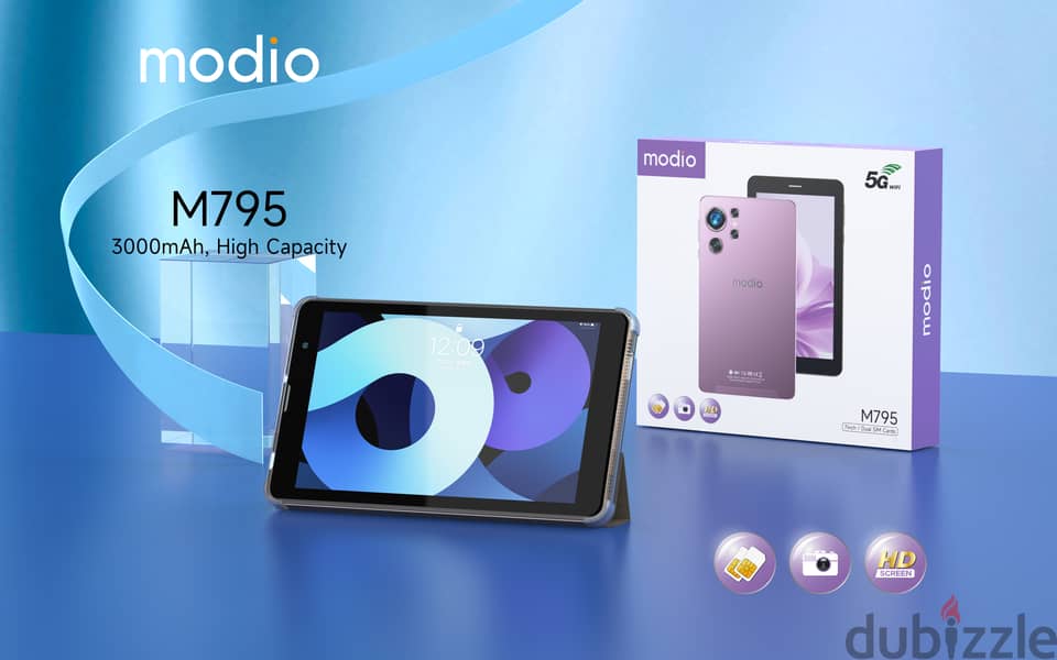 Modio Tablet M795 7inch Dual Sim Card 5G Wifi (!Brand-New!) 2