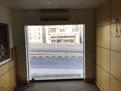 a huge commercial shop for rent in Ruwi near ok centre