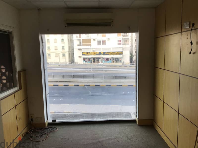 a huge commercial shop for rent in Ruwi near ok centre 15