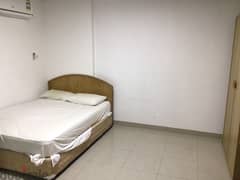 semi furnished studio room for rent in Ruwi with water electricity