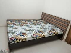 king size double bed. .