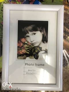 Photo frame(20 cm x 30 cm)with White border 0