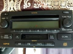 New Original Toyota DVD Player Head Unit Radio