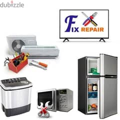 contact us for repairing AC, refrigerator, and washing machine 0