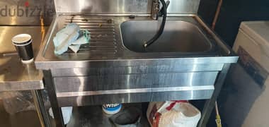 Steel Tables For Sale with Sink Table