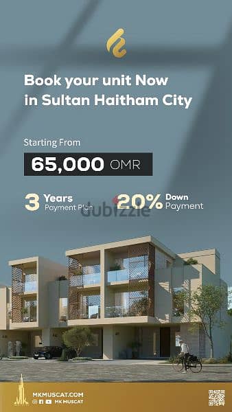 Special investment opportunity/Sultan Haitham city/freehold/installmen 0