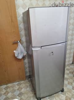 sharp double door refrigerator