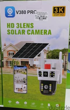 V380 PRO wifi 4G - HD Outdoor Solar Home Security Camera VC10-4G (NEW)