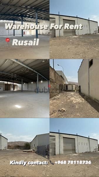 Warehouse for rent in Rusail 5