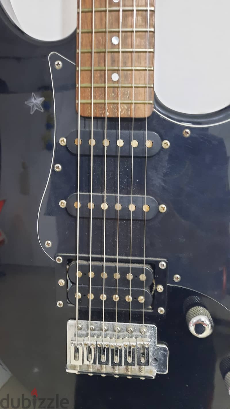 Yamaha pacifica guitar abd Fender amplifier 5