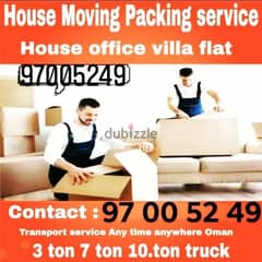 mover and packer traspot service