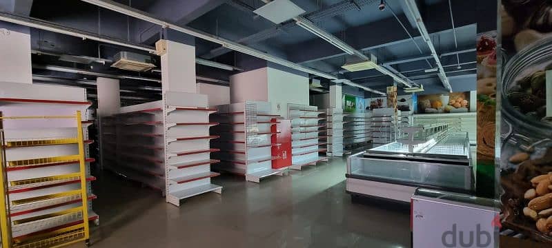 super market material+ cooling room / urgent sell coverd 1150 sqm 4