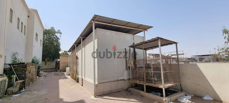 super market material+ cooling room / urgent sell coverd 1150 sqm 6