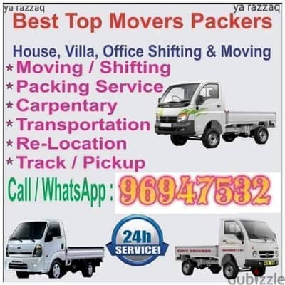 House Shifting office Shifting moving packing transport Carpenter Best