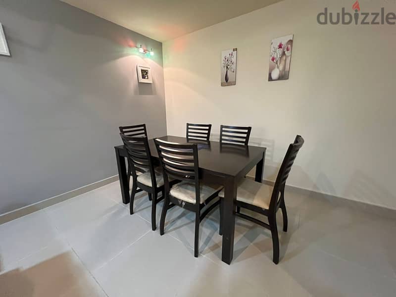 For Sale Lovely 1 bedroom fully furnished flat in Ghubra North 4