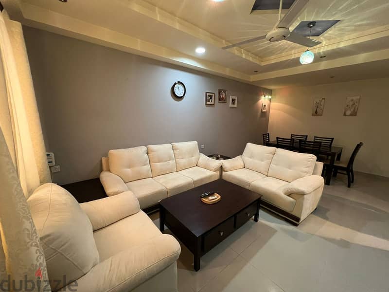 For Sale Lovely 1 bedroom fully furnished flat in Ghubra North 8