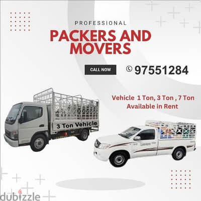 truck for rent and shifting service