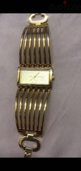 LOUIS VITTON GOLD PLATED WATCH 3