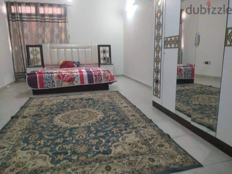 fully furnished apartment 2 bedroom and hal with kitchen in a khwair 8