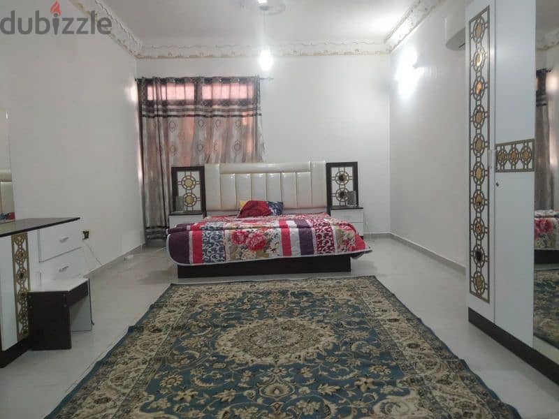 fully furnished apartment 2 bedroom and hal with kitchen in a khwair 14